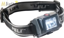   Peli 2610 Fejlámpa Zone 0 3AAA 3LED robbanásbiztos fejlámpa textil- és gumipánttal, 30 lm