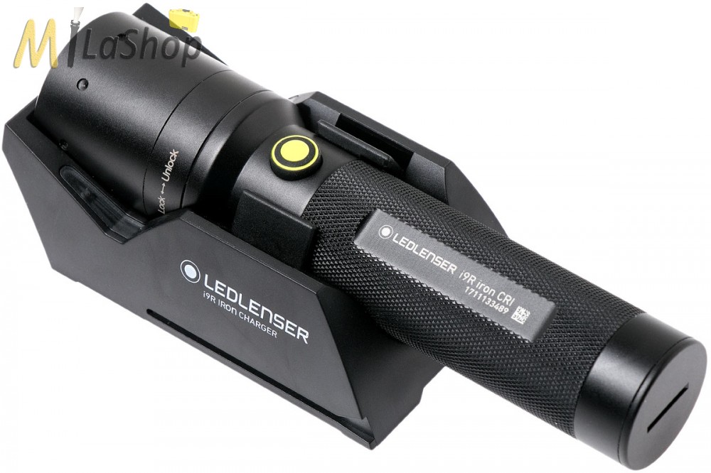 LEDLENSER I9R iron CRI tölthető ipari kézilámpa CRI90, - 500 lm