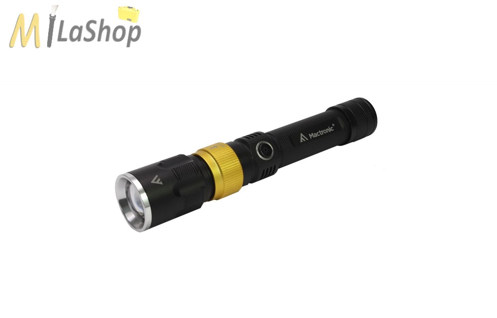 Mactronic többfunkciós (cserélhető fejű) akkumulátoros, LED CAT (Caterpillar) CT6515 akkumulátoros lámpalámpás (kihúzha