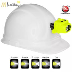 Nightstick robbanásbiztos (ATEX) dual light csíptetős fejlámpa sisakadapterrel Zóna 0 - 160 lm